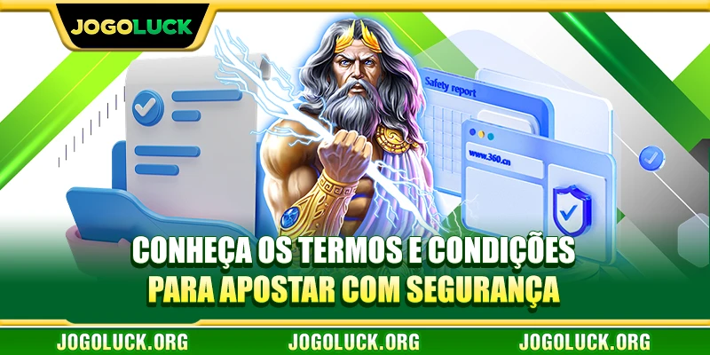 Conheça os Termos e Condições para apostar com segurança
