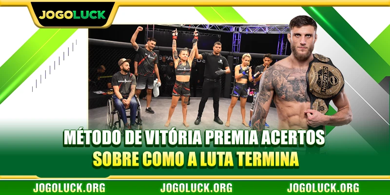 Método de vitória premia acertos sobre como a luta termina