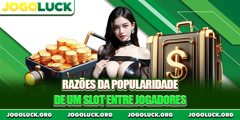 Razões da popularidade de um slot entre jogadores